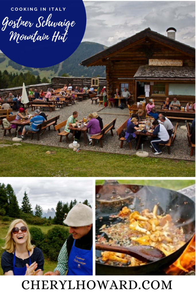Gostner Schwaige Mountain Hut In Italy - Pin