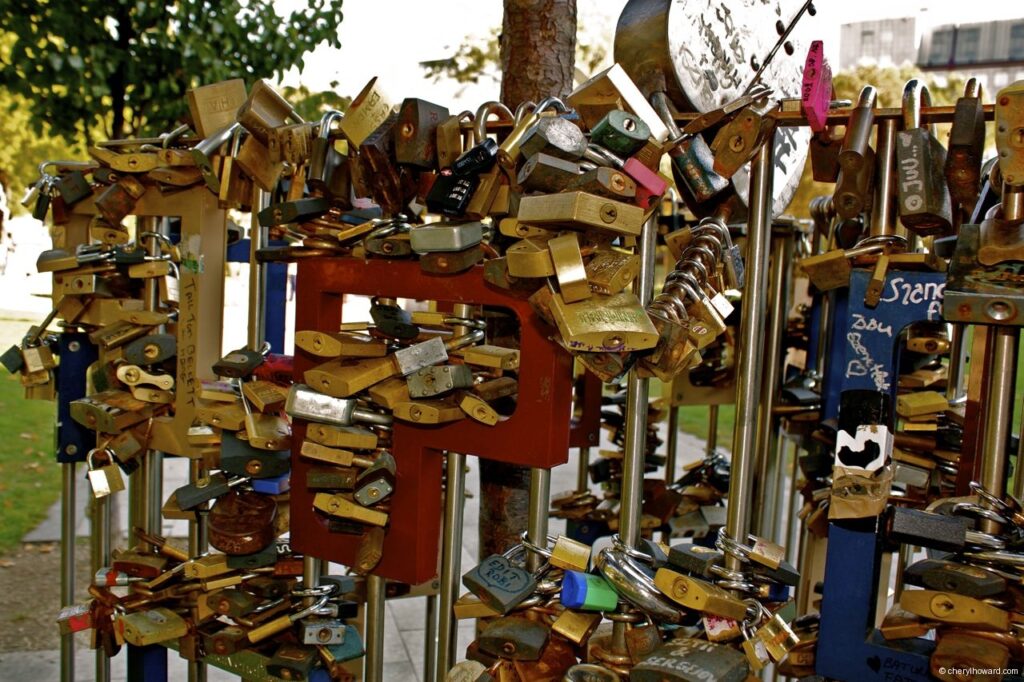 Love Locks On A Tree