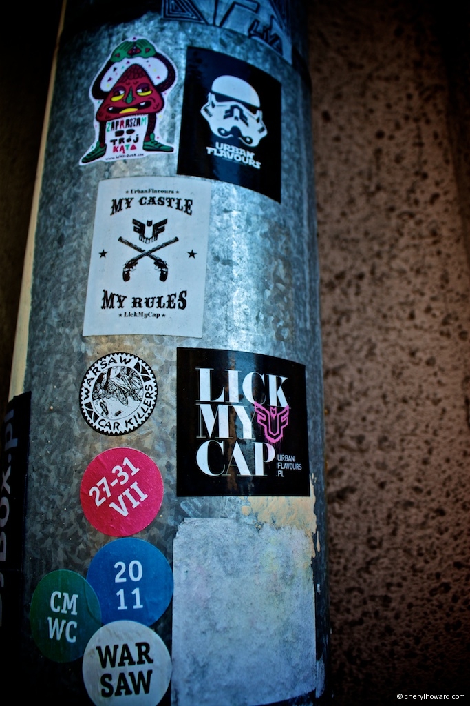 Street Art In Krakow - Stickers