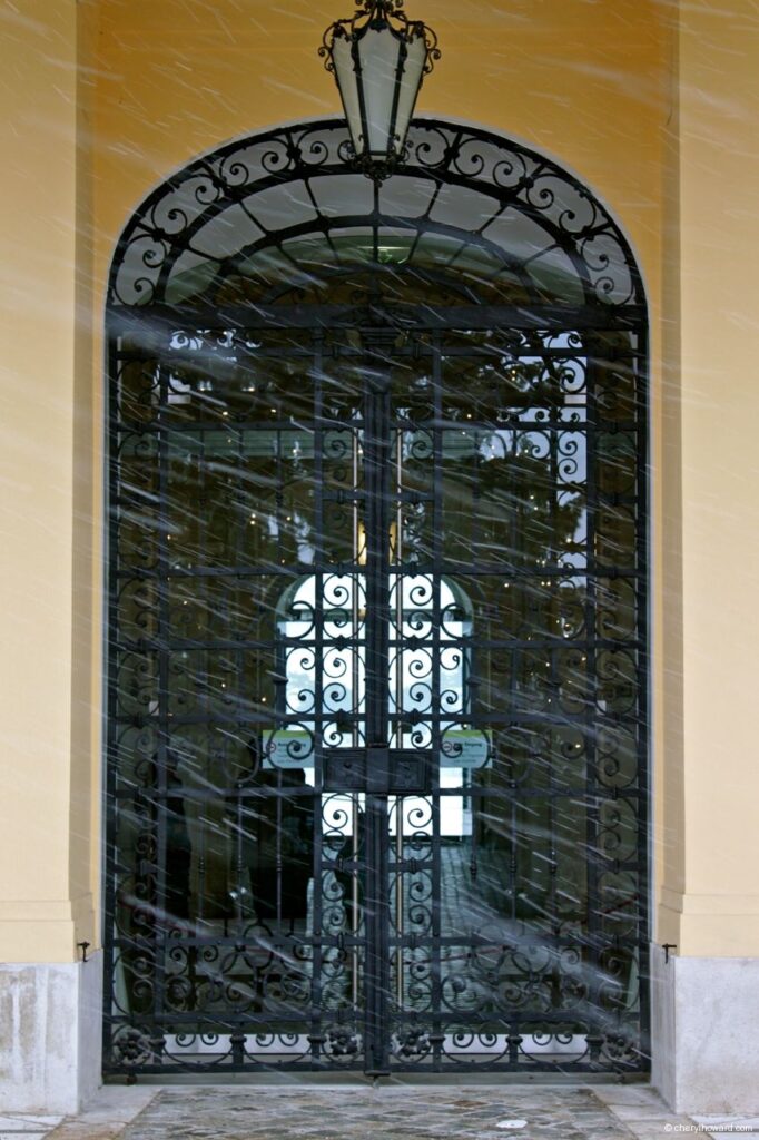 Schönbrunn Castle Vienna Single Door