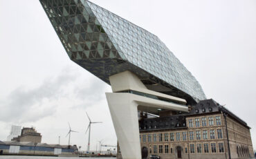 The Dramatic Addition To The Port Authority Building In Antwerp