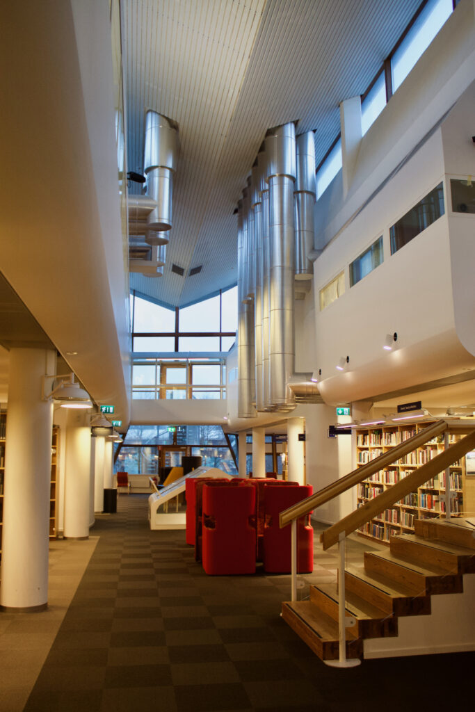 Stockholm University Library - Architecture Light Space Concrete Metal