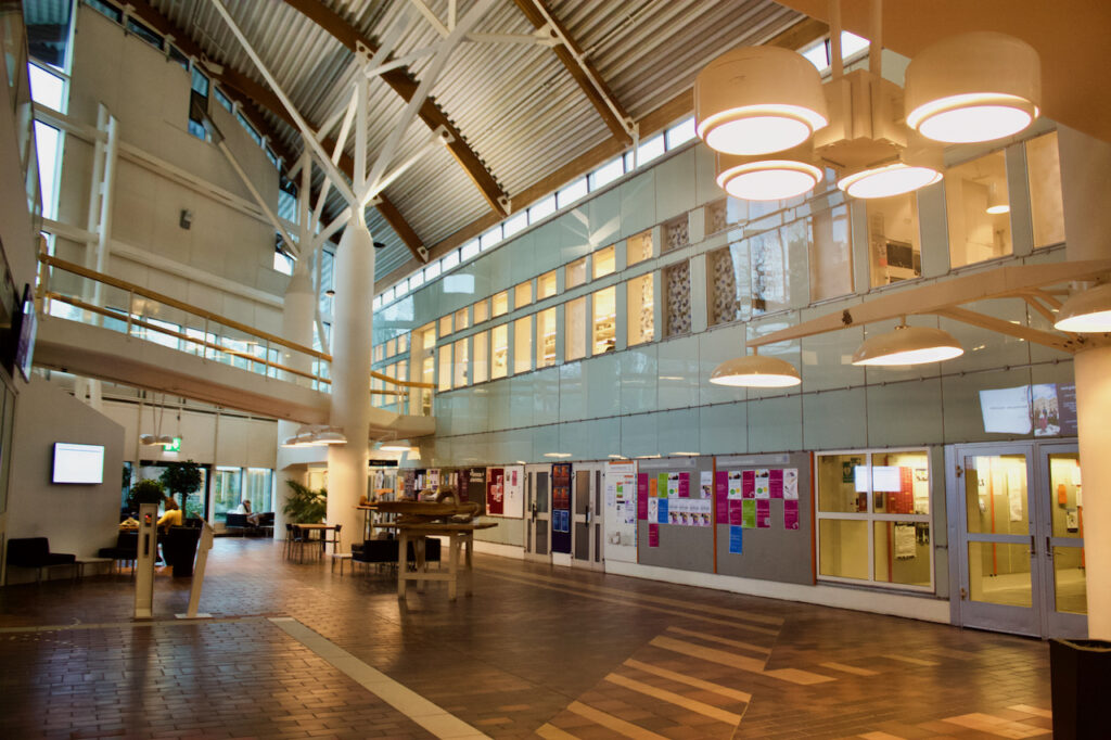 Stockholm University Library - Entrance Main Hall