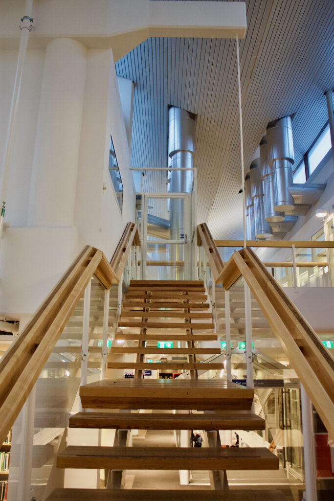 Stockholm University Library - Stairs