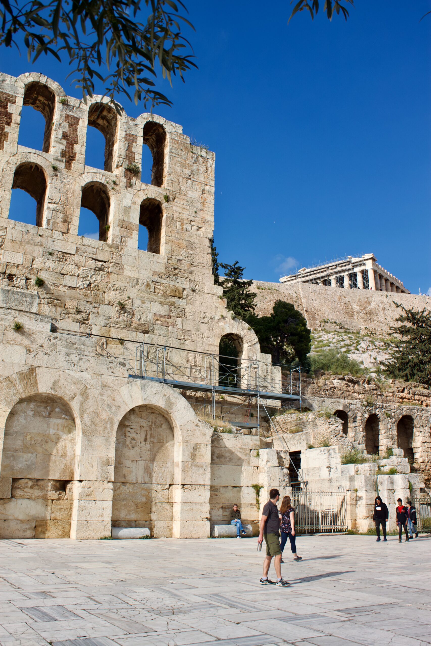 Odeon Of Herodes Atticus Athens Theatre