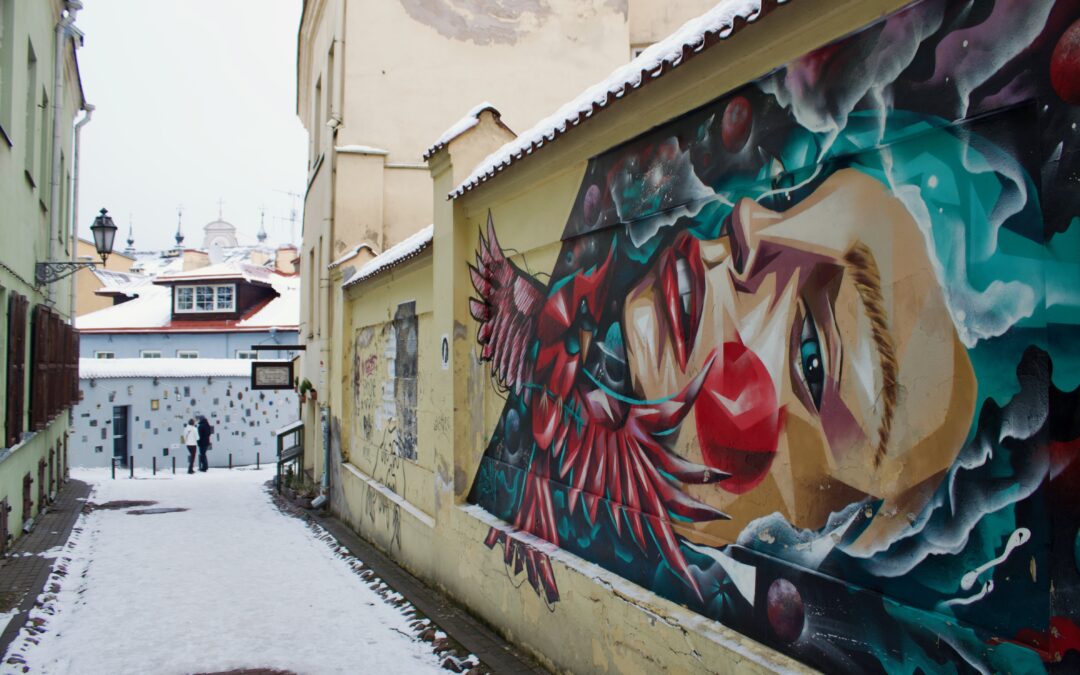 Pay Tribute To Lithuanian Authors Along Literature Street In Vilnius
