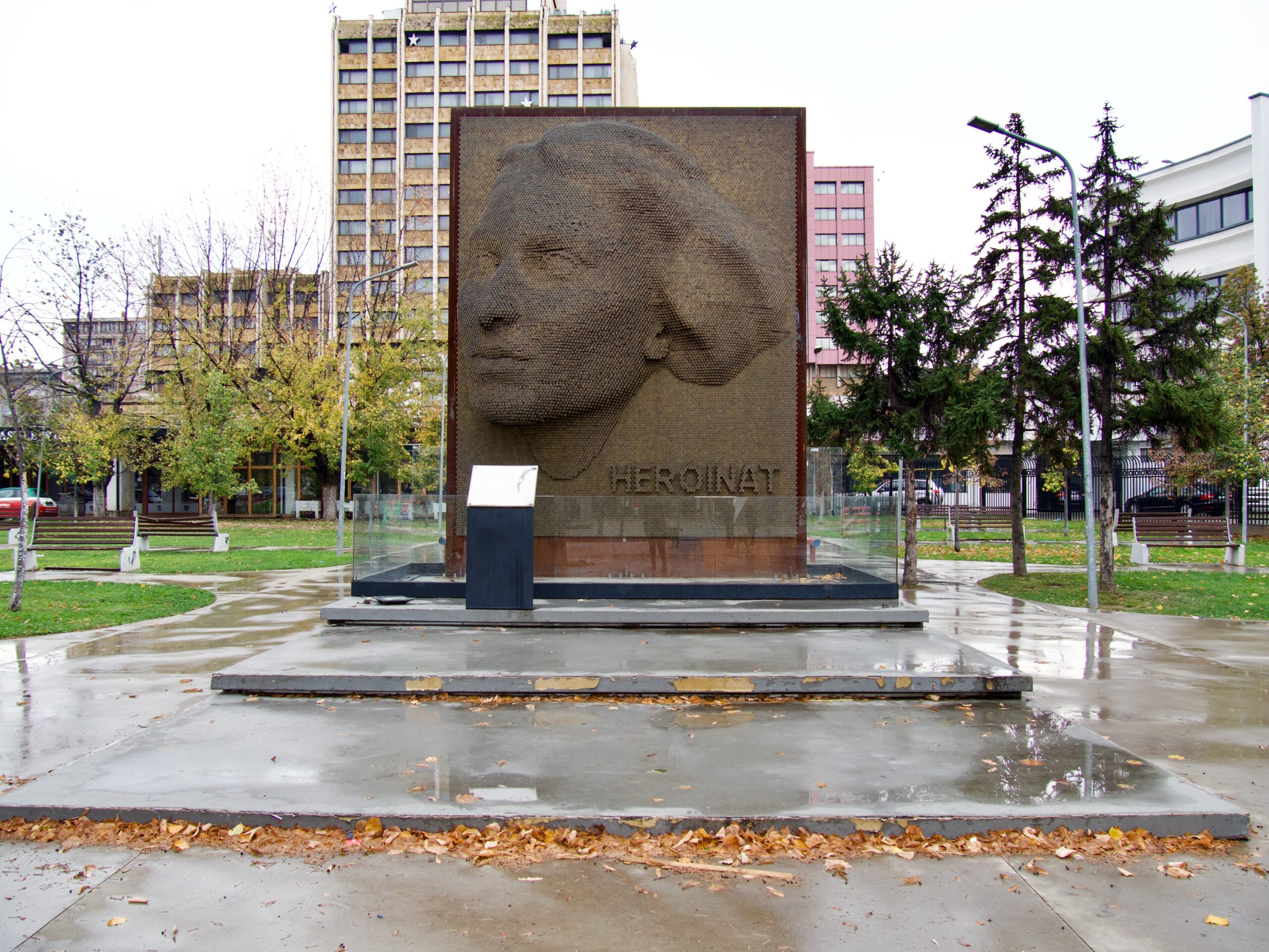 Heroinat Memorial In Pristina, Kosovo Picture