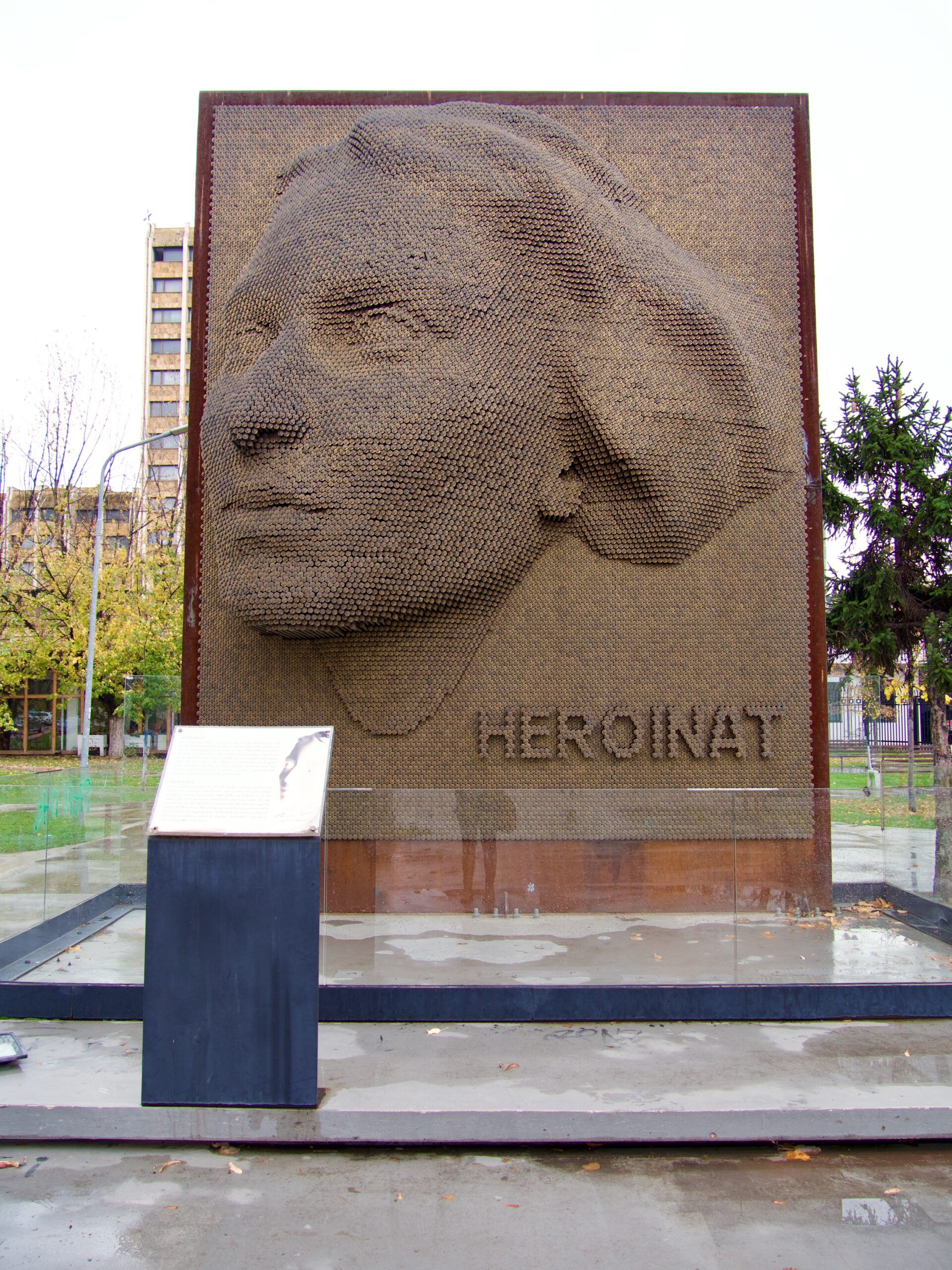 Heroinat Memorial In Pristina, Kosovo