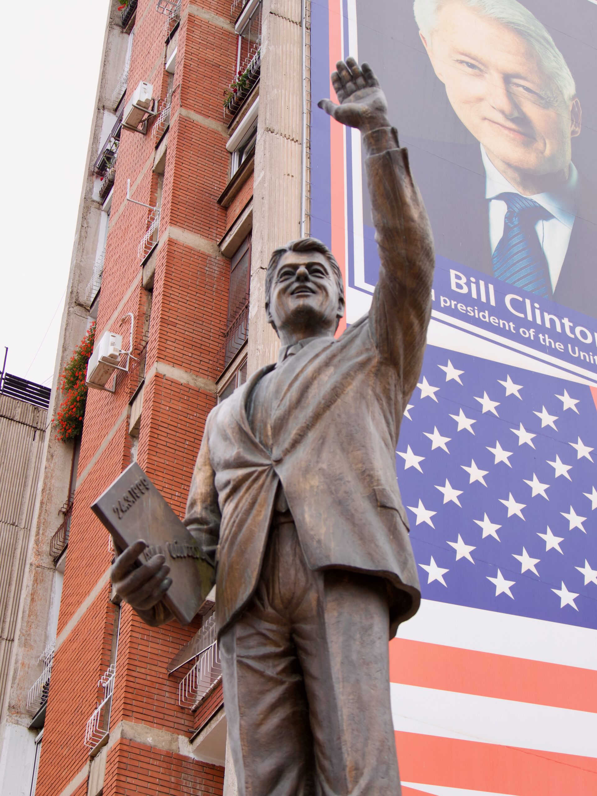 The Bill Clinton Statue In Pristina Kosovo Cherylhoward The Bill Clinton Statue In Pristina Kosovo Cherylhoward